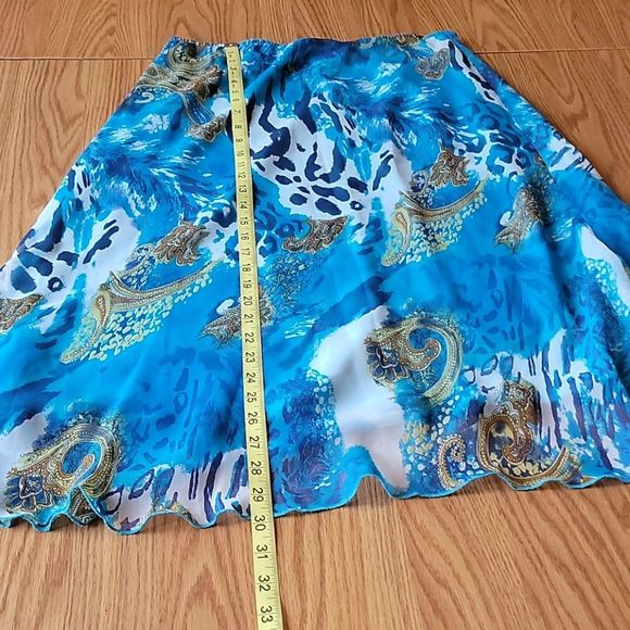 Rene Margo midi skirt L/G (12/14) - Picture 7 of 9